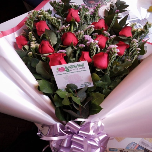 Promo... Ramo 12 Rosas Rojas Nacionales 